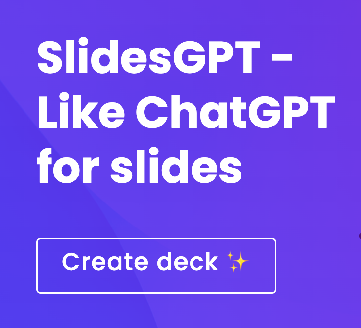 SlidesGPT - AI PowerPoint Presentations, Powered by ChatGPT API